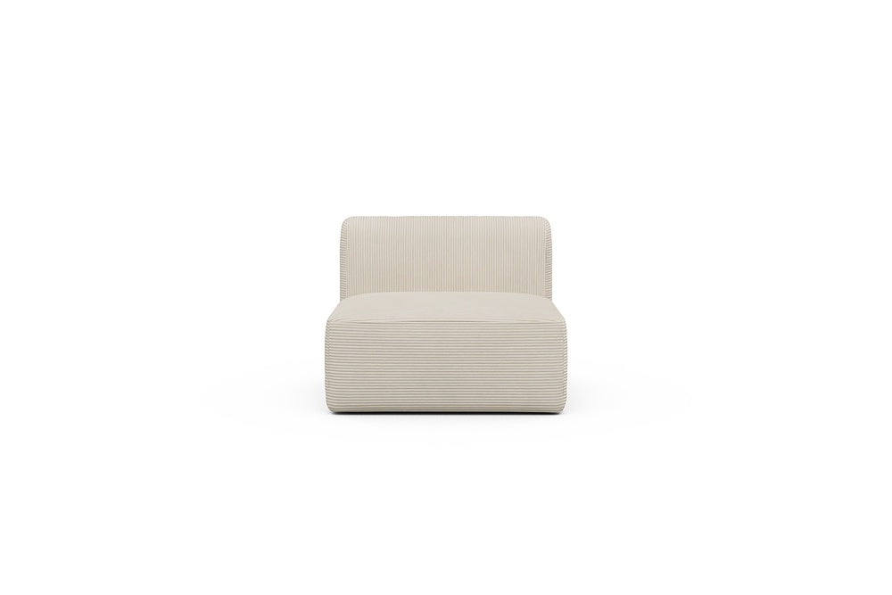 Rund Modular Sofa - Configurations 1 - 97E - 96 x 97 cm - 1,5 Seater - 594 Corduroy Ivory