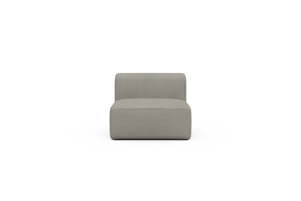 Rund Modular Sofa - Configurations 1 - 97E - 96 x 97 cm - 1,5 Seater - 603 Corduroy Beige