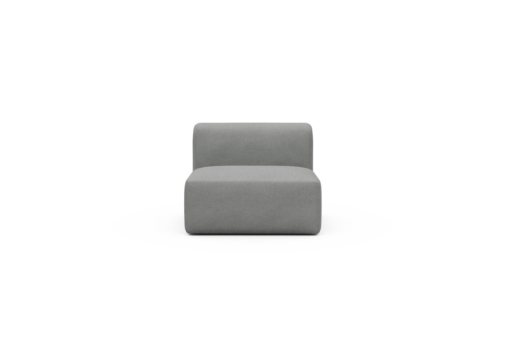 Rund Modular Sofa - Configurations 1 - 97E - 96 x 97 cm - 1,5 Seater - 764 Cura Sand Grey