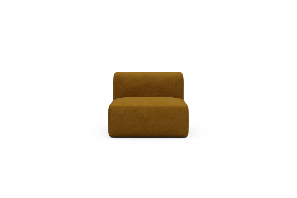 Rund Modular Sofa - Configurations 1 - 97E - 96 x 97 cm - 1,5 Seater - 767 Cura Apricot