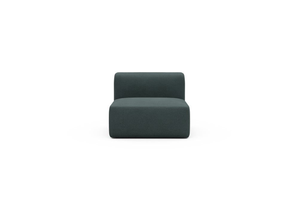 Rund Modular Sofa - Configurations 1 - 97E - 96 x 97 cm - 1,5 Seater - 851 Mahoga Dark Blue