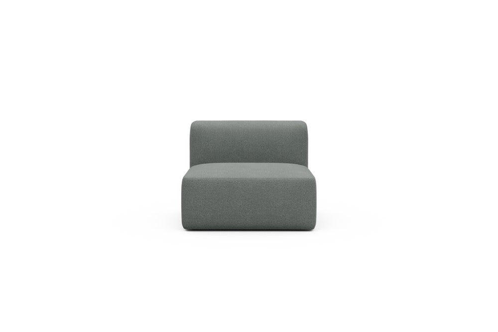 Rund Modular Sofa - Configurations 1 - 97E - 96 x 97 cm - 1,5 Seater - 853 Mahoga Dove Grey