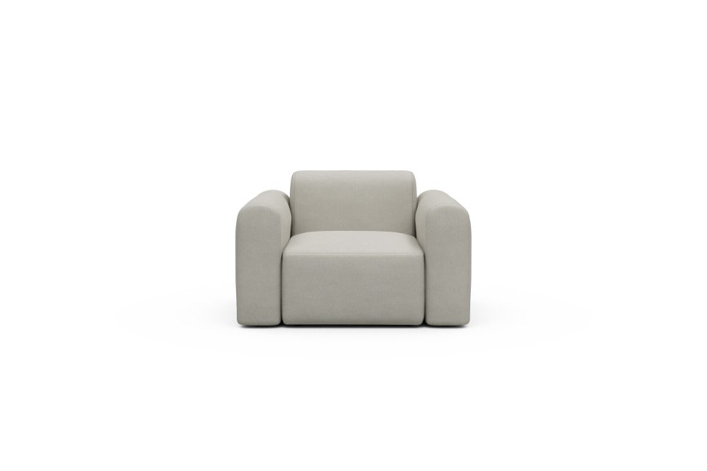 Rund Modular Sofa - Configurations 2 - A1L - 146 x 97 cm - 1.5 Seater - 487 Denari Clean Beige