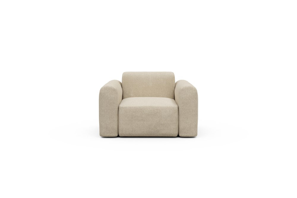 Rund Modular Sofa - Configurations 2 - A1L - 146 x 97 cm - 1.5 Seater - 496 Casone Natural Beigie