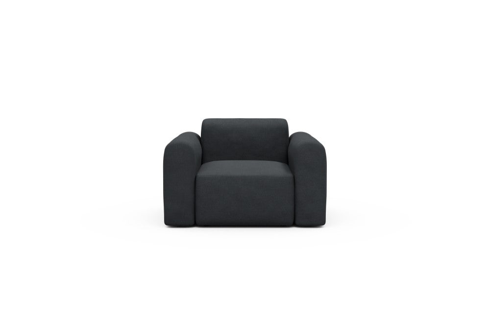 Rund Modular Sofa - Configurations 2 - A1L - 146 x 97 cm - 1.5 Seater - 766 Cura Anthracite