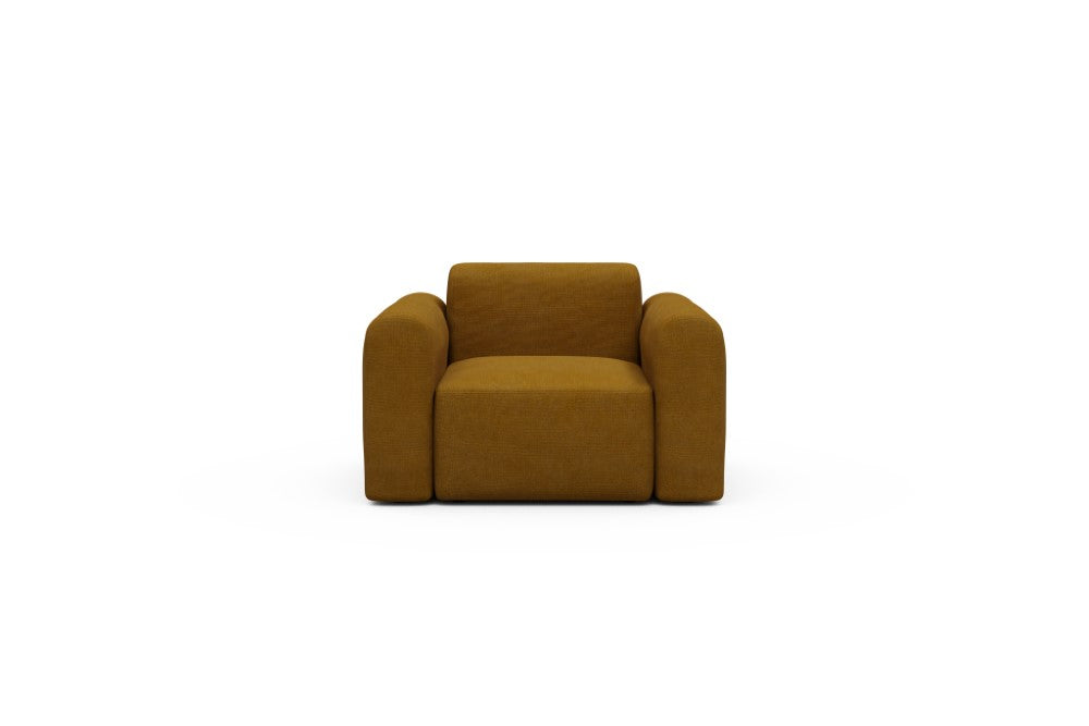 Rund Modular Sofa - Configurations 2 - A1L - 146 x 97 cm - 1.5 Seater - 767 Cura Apricot