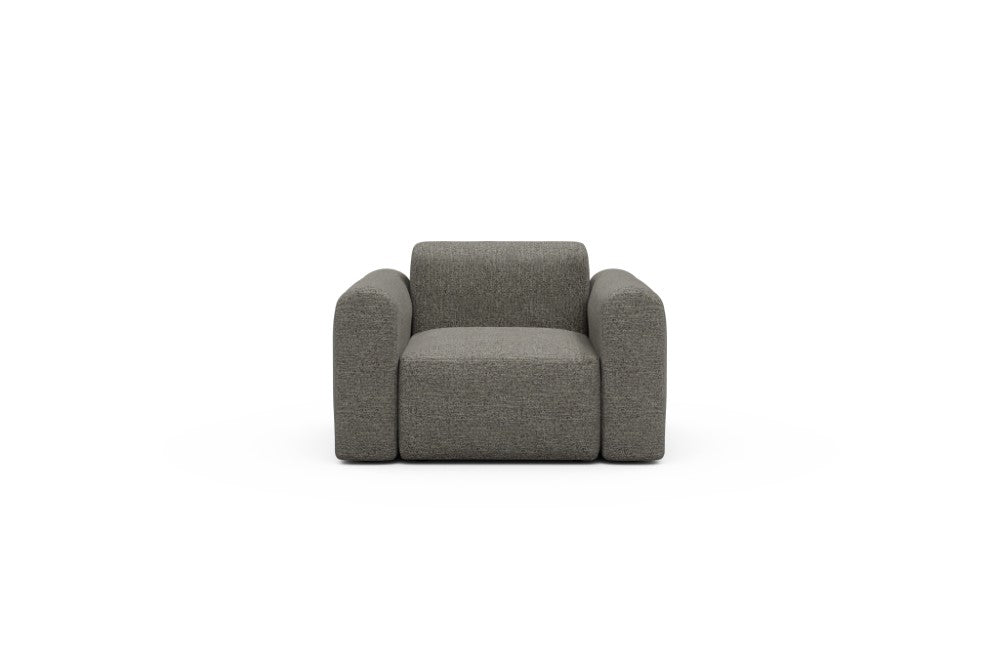 Rund Modular Sofa - Configurations 2 - A1L - 146 x 97 cm - 1.5 Seater - 771 Carreno Sepia Brown