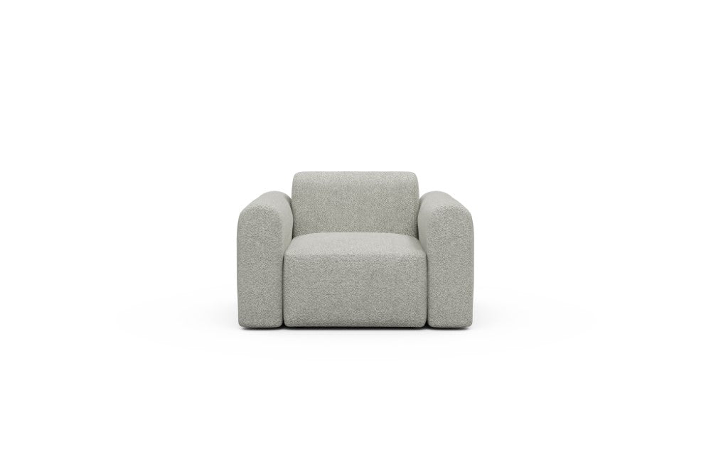 Rund Modular Sofa - Configurations 2 - A1L - 146 x 97 cm - 1.5 Seater - 867 Vanora Warm Sand