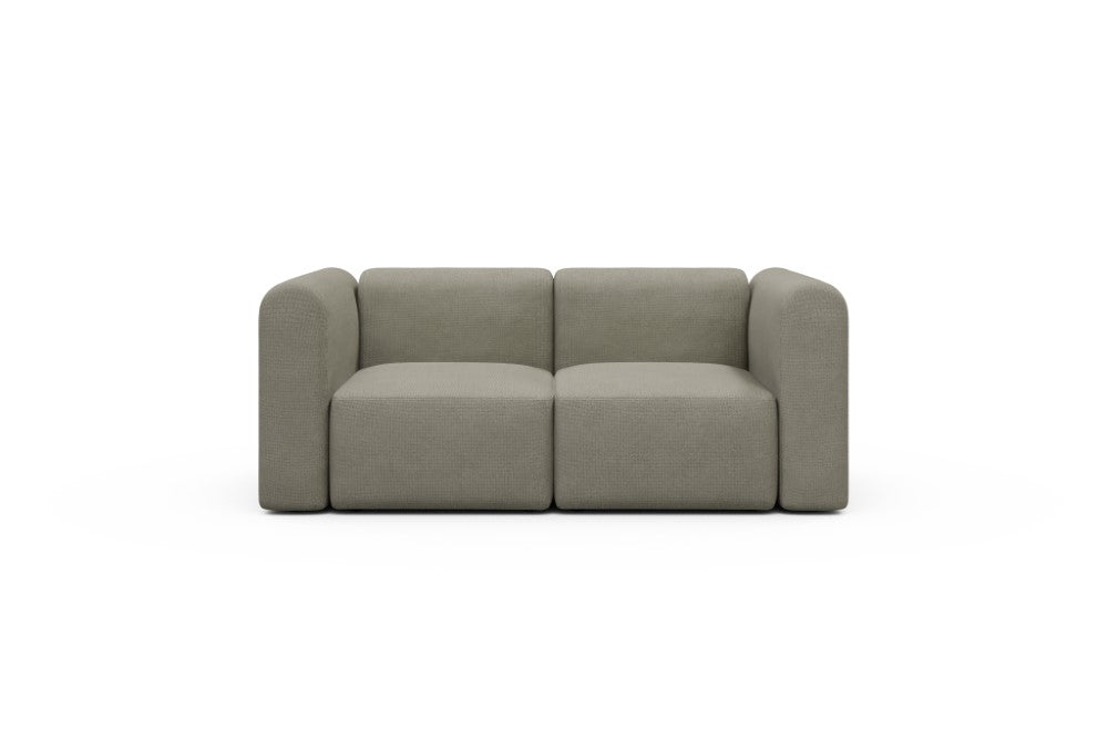 Rund Modular Sofa - Configurations 1 - A2H - 194 x 97 cm - 2 Seater - 765 Cura Oat