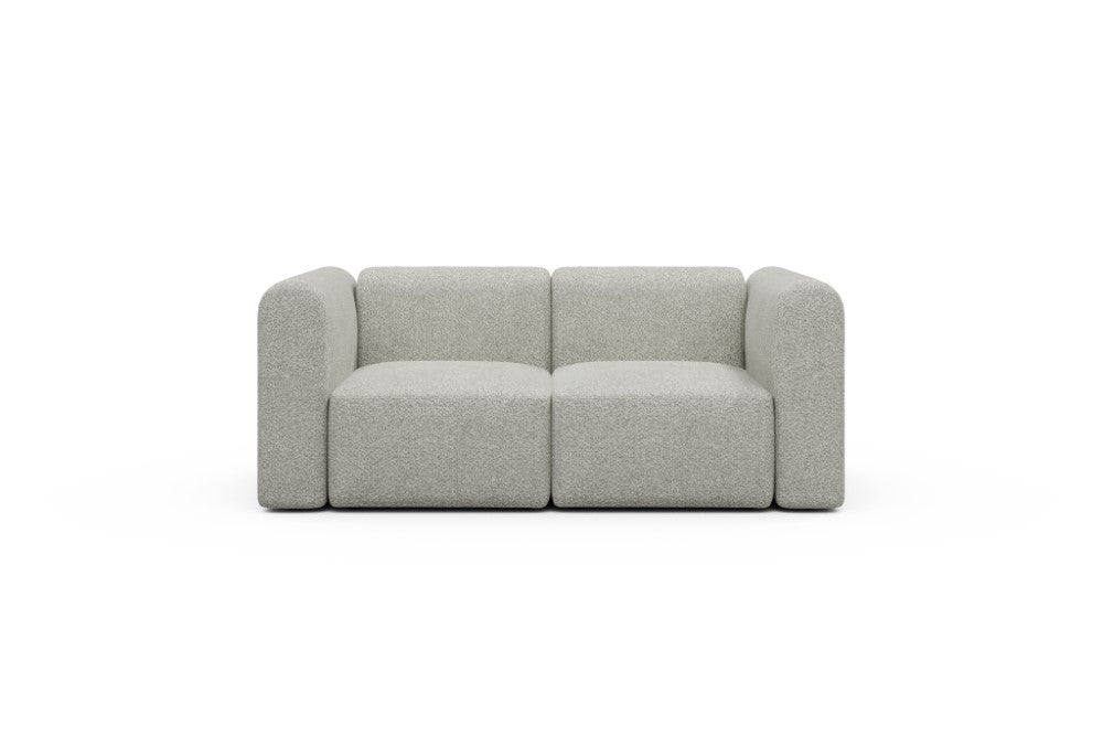 Rund Modular Sofa - Configurations 1 - A2H - 194 x 97 cm - 2 Seater - 867 Vanora Warm Sand