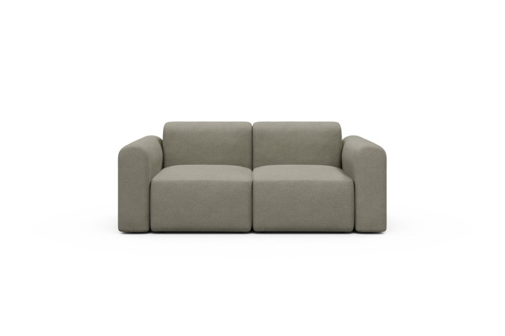 Rund Modular Sofa - Configurations 1 - A2L - 194 x 97 cm - 2 Seater - 765 Cura Oat