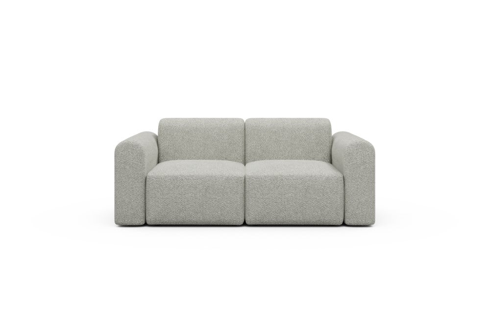 Rund Modular Sofa - Configurations 1 - A2L - 194 x 97 cm - 2 Seater - 867 Vanora Warm Sand
