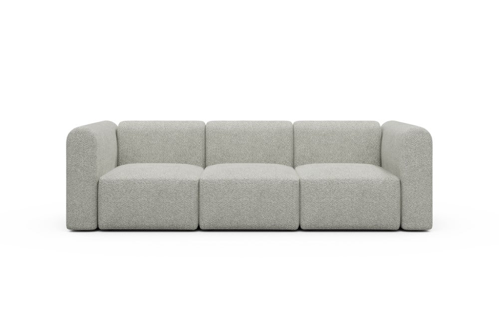 Rund Modular Sofa - Configurations 1 - A3H - 266 x 97 cm - 3 Seater - 867 Vanora Warm Sand
