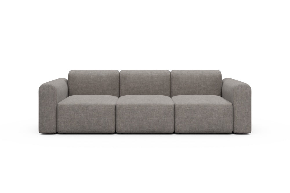 Rund Modular Sofa - Configurations 1 - A3L - 266 x 97 cm - 3 Seater - 418 Esina Truffle