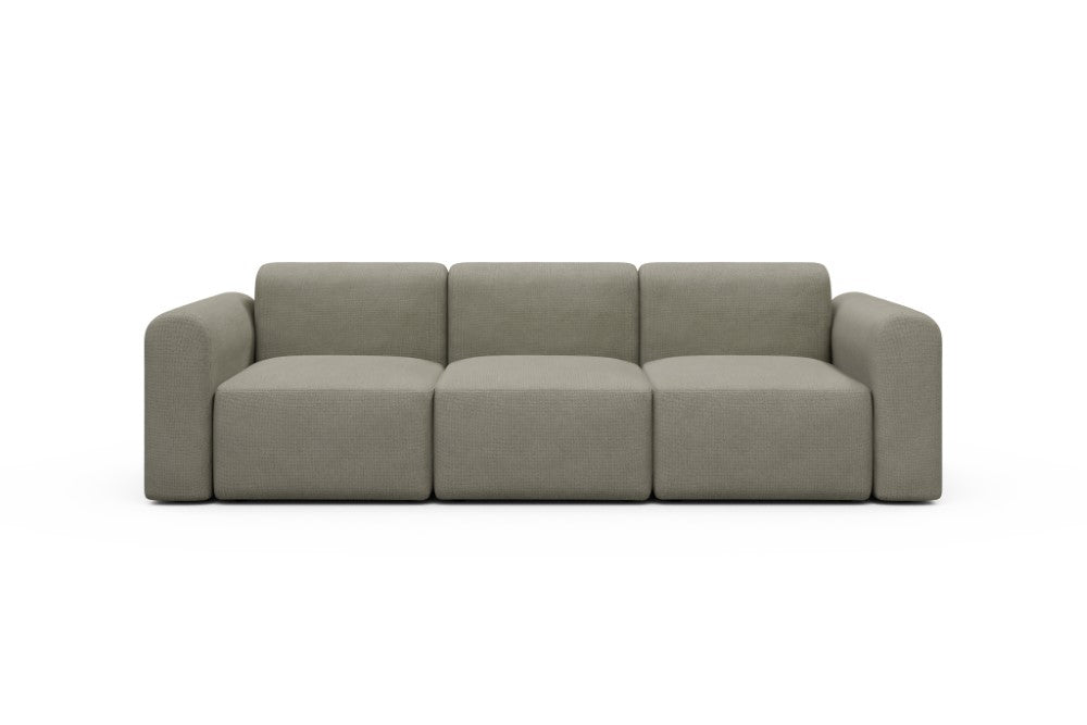 Rund Modular Sofa - Configurations 1 - A3L - 266 x 97 cm - 3 Seater - 765 Cura Oat