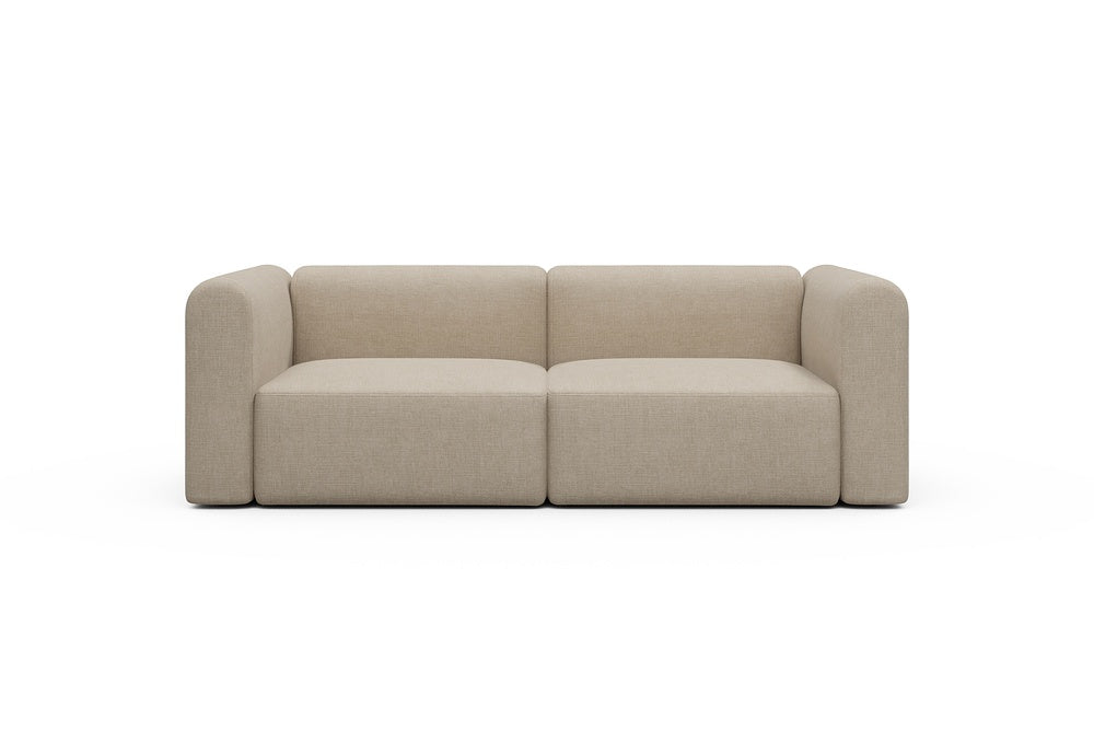 Rund Modular Sofa - Configurations 1 - B2H - 240 x 97 cm - 2,5 Seater - 410 Esina Almond Beige