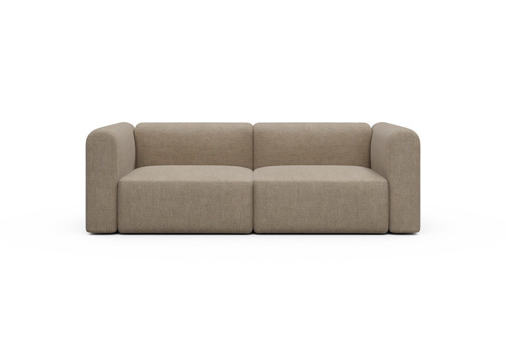 Rund Modular Sofa - Configurations 1 - B2H - 240 x 97 cm - 2,5 Seater - 417 Esina Mocha