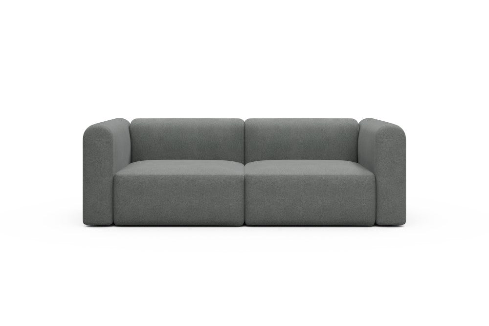 Rund Modular Sofa - Configurations 1 - B2H - 240 x 97 cm - 2,5 Seater - 440 Satya Steel Grey