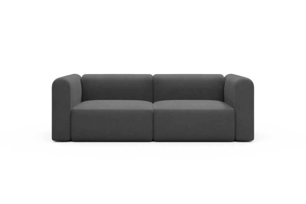 Rund Modular Sofa - Configurations 1 - B2H - 240 x 97 cm - 2,5 Seater - 441 Satya Warm Zinc