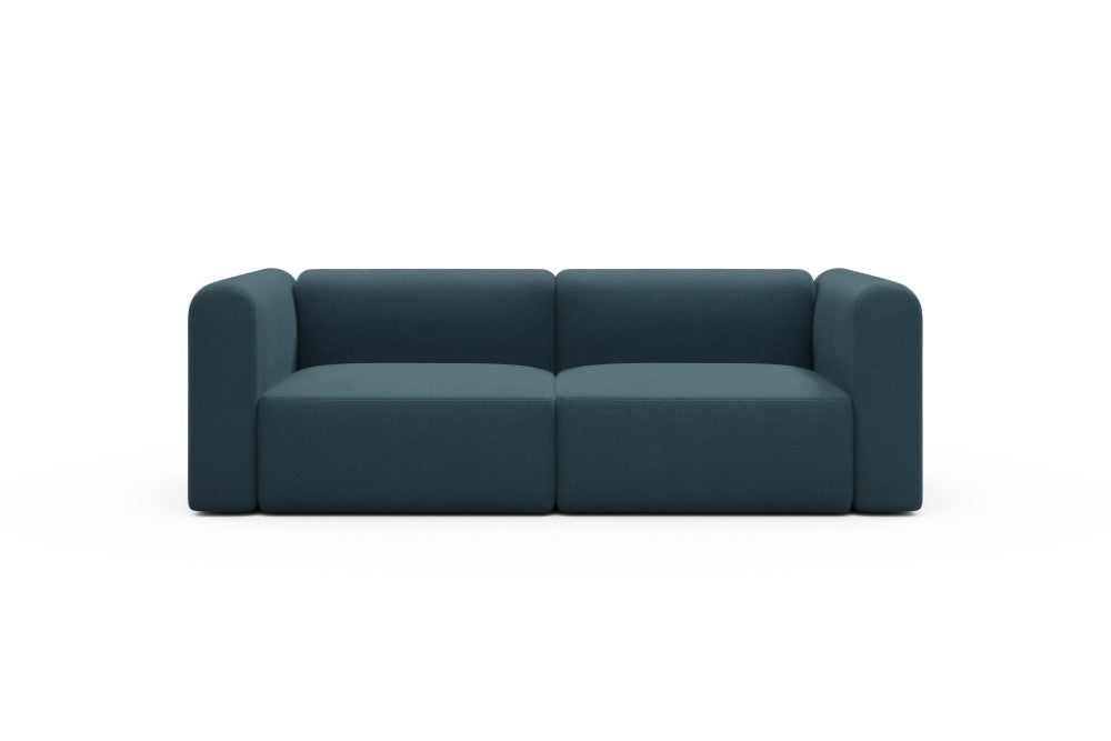 Rund Modular Sofa - Configurations 1 - B2H - 240 x 97 cm - 2,5 Seater - 443 Satya Deep Blue