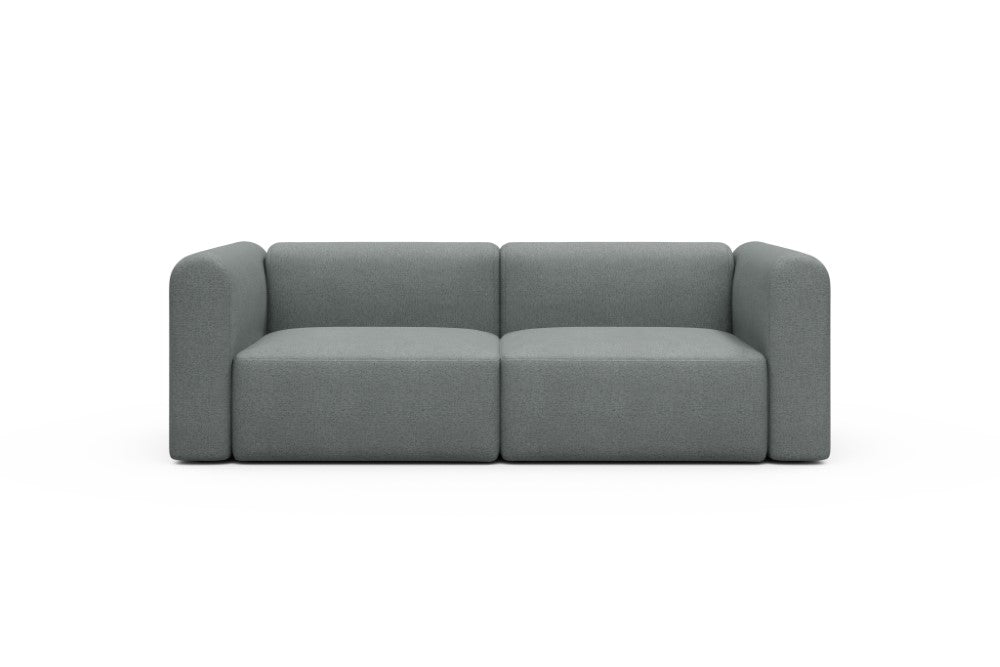 Rund Modular Sofa - Configurations 1 - B2H - 240 x 97 cm - 2,5 Seater - 485 Denari Soft Grey