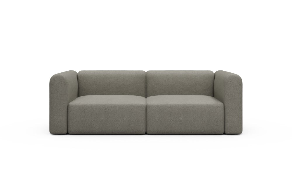 Rund Modular Sofa - Configurations 1 - B2H - 240 x 97 cm - 2,5 Seater - 486 Denari Warm Grey