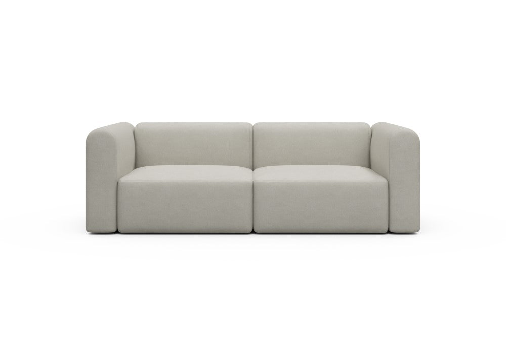 Rund Modular Sofa - Configurations 1 - B2H - 240 x 97 cm - 2,5 Seater - 487 Denari Clean Beige