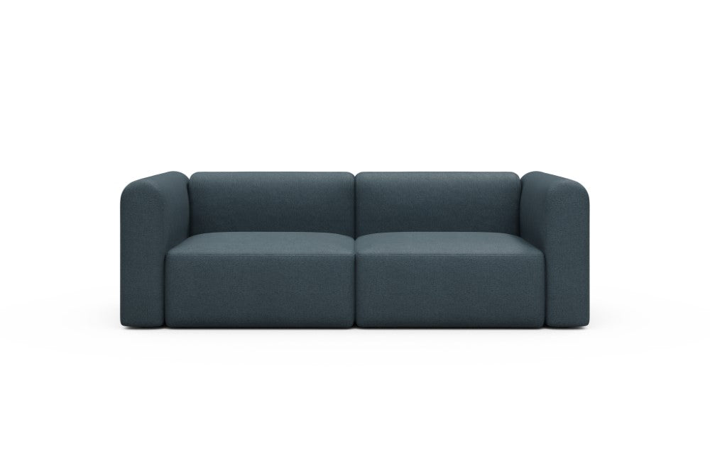 Rund Modular Sofa - Configurations 1 - B2H - 240 x 97 cm - 2,5 Seater - 489 Denari Royal Blue