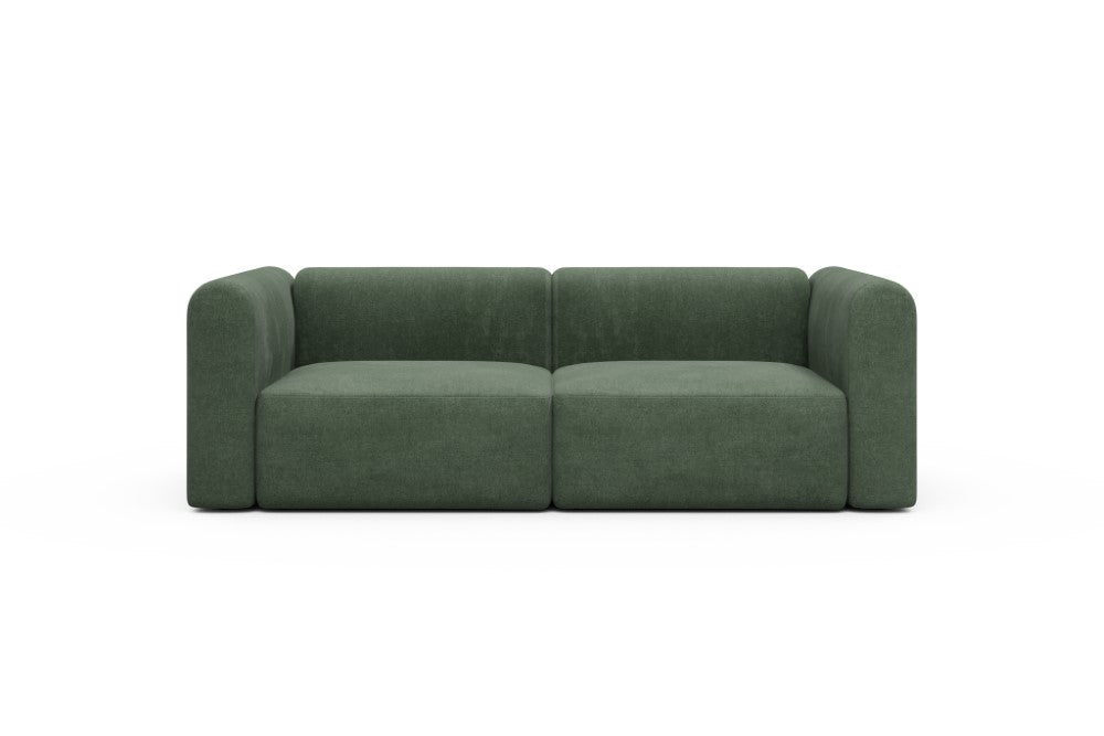 Rund Modular Sofa - Configurations 1 - B2H - 240 x 97 cm - 2,5 Seater - 498 Casone Forest Green