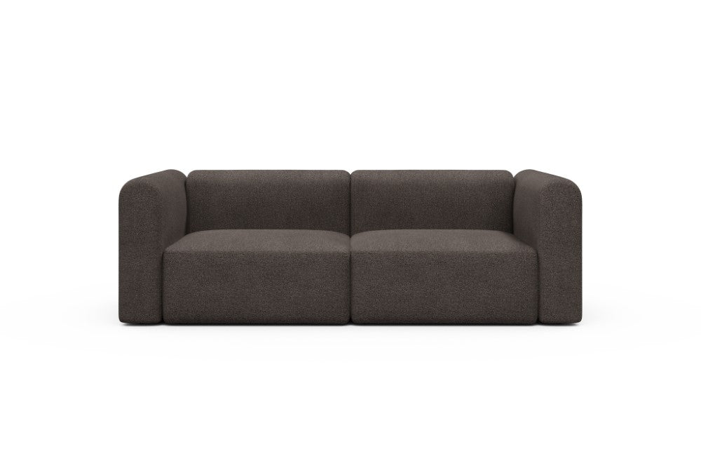 Rund Modular Sofa - Configurations 1 - B2H - 240 x 97 cm - 2,5 Seater - 530 Bouclé Taupe