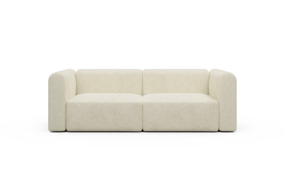 Rund Modular Sofa - Configurations 1 - B2H - 240 x 97 cm - 2,5 Seater - 531 Bouclé Off White