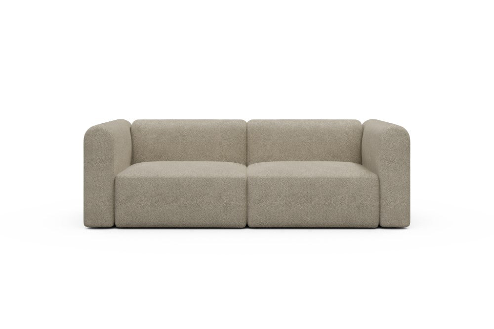 Rund Modular Sofa - Configurations 1 - B2H - 240 x 97 cm - 2,5 Seater - 539 Bouclé Beige