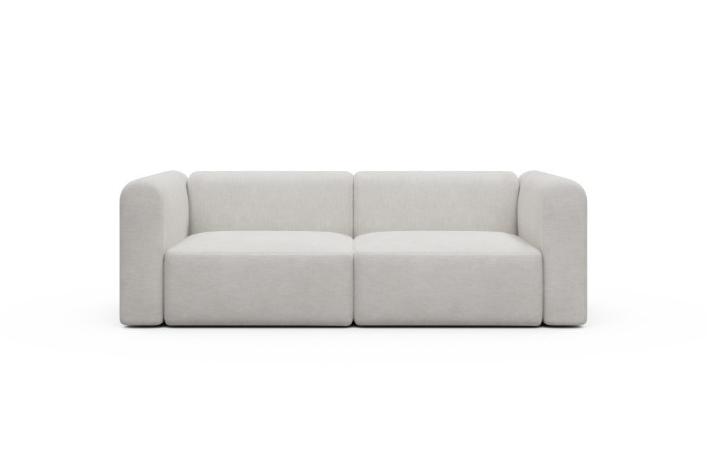 Rund Modular Sofa - Configurations 1 - B2H - 240 x 97 cm - 2,5 Seater - 574 Vivus Dusty Off White