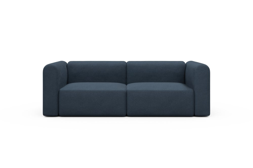 Rund Modular Sofa - Configurations 1 - B2H - 240 x 97 cm - 2,5 Seater - 768 Cura Oxford Blue