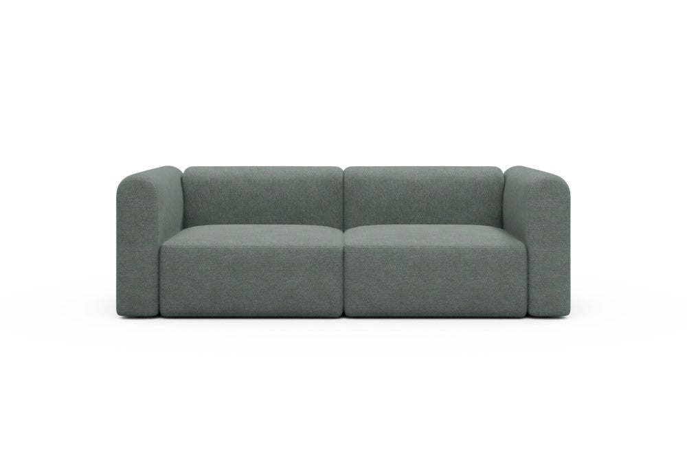 Rund Modular Sofa - Configurations 1 - B2H - 240 x 97 cm - 2,5 Seater - 770 Carreno Cielo Blue