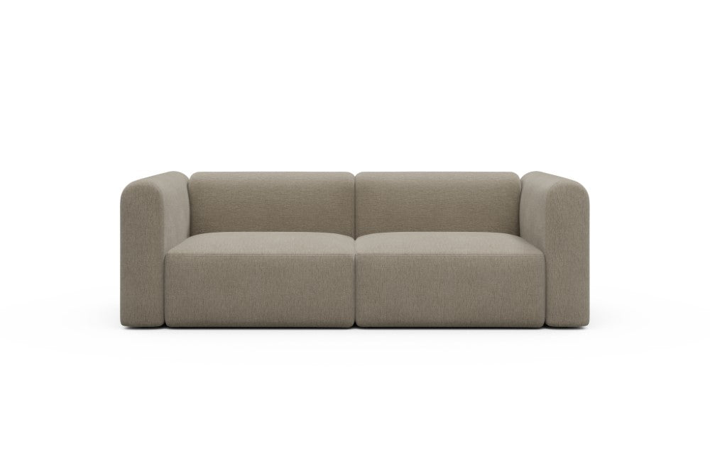 Rund Modular Sofa - Configurations 1 - B2H - 240 x 97 cm - 2,5 Seater - 810 Smooth Smooth Beige