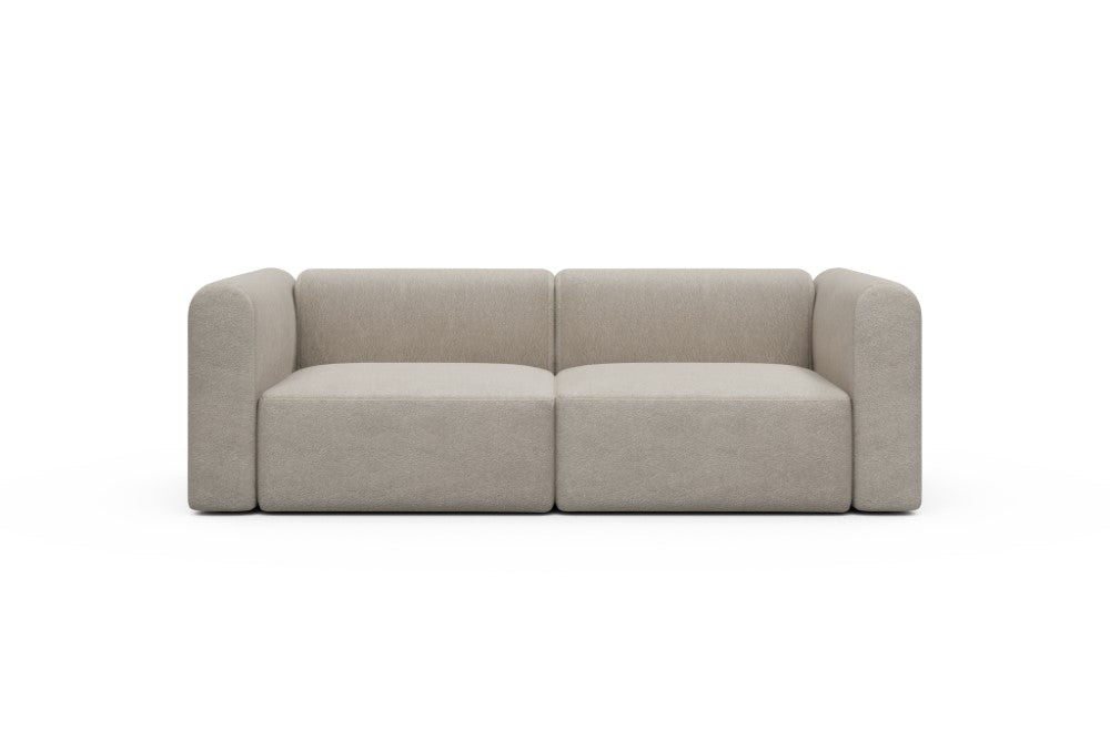 Rund Modular Sofa - Configurations 1 - B2H - 240 x 97 cm - 2,5 Seater - 816 Aivi Lace Beige