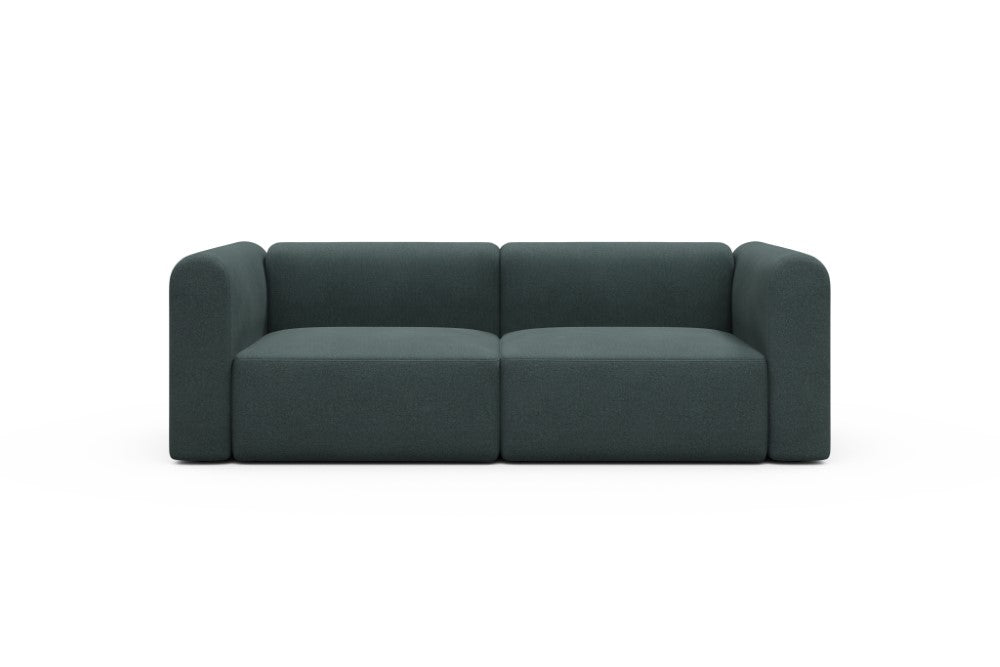 Rund Modular Sofa - Configurations 1 - B2H - 240 x 97 cm - 2,5 Seater - 851 Mahoga Dark Blue