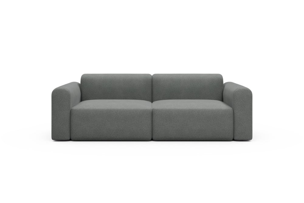 Rund Modular Sofa - Configurations 1 - B2L - 240 x 97 cm - 2,5 Seater - 440 Satya Steel Grey