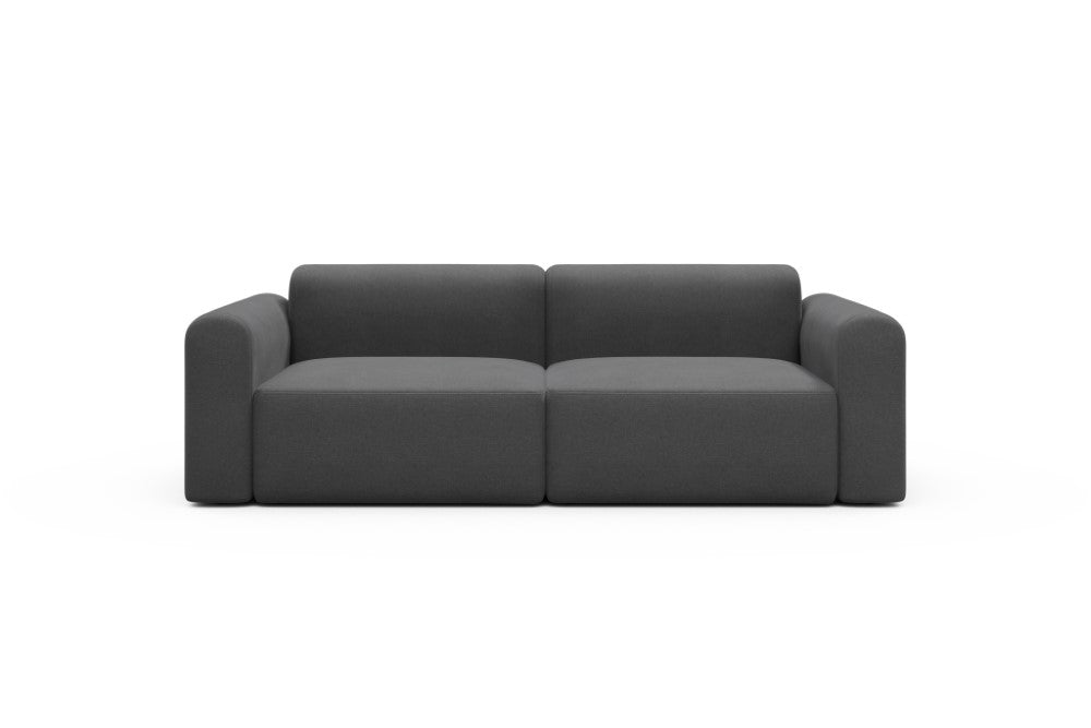 Rund Modular Sofa - Configurations 1 - B2L - 240 x 97 cm - 2,5 Seater - 441 Satya Warm Zinc