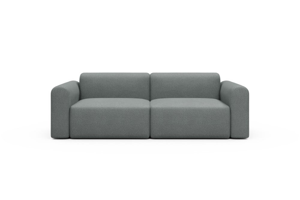 Rund Modular Sofa - Configurations 1 - B2L - 240 x 97 cm - 2,5 Seater - 485 Denari Soft Grey