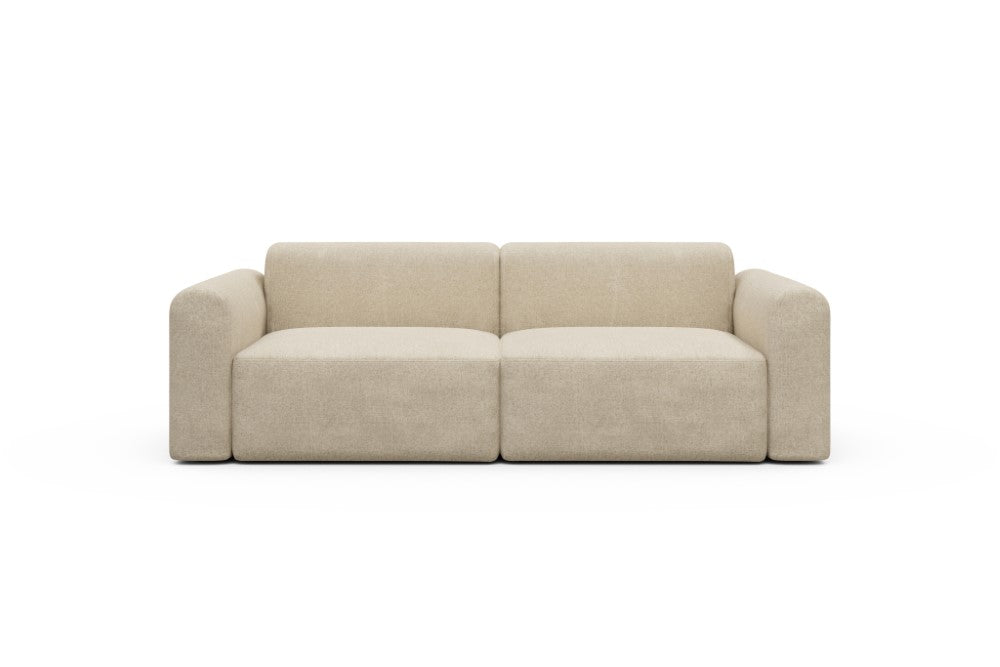 Rund Modular Sofa - Configurations 1 - B2L - 240 x 97 cm - 2,5 Seater - 496 Casone Natural Beigie