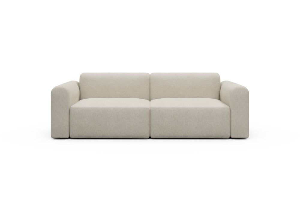 Rund Modular Sofa - Configurations 1 - B2L - 240 x 97 cm - 2,5 Seater - 584 Argus Natural