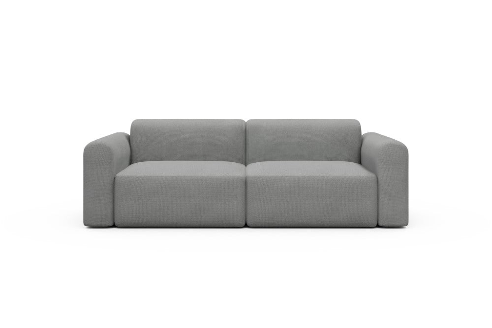 Rund Modular Sofa - Configurations 1 - B2L - 240 x 97 cm - 2,5 Seater - 764 Cura Sand Grey