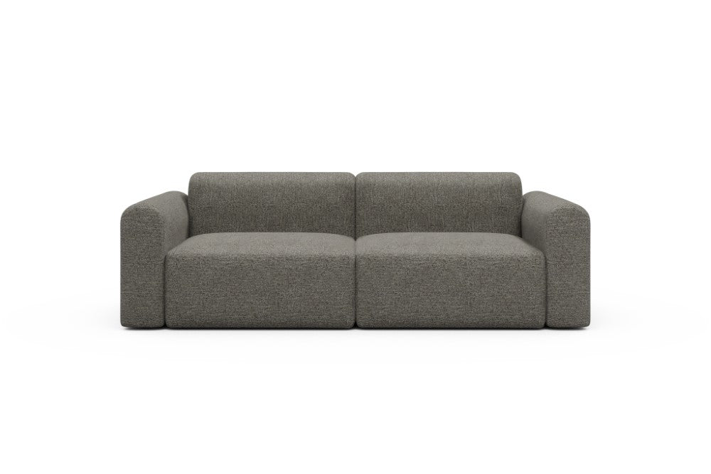 Rund Modular Sofa - Configurations 1 - B2L - 240 x 97 cm - 2,5 Seater - 771 Carreno Sepia Brown