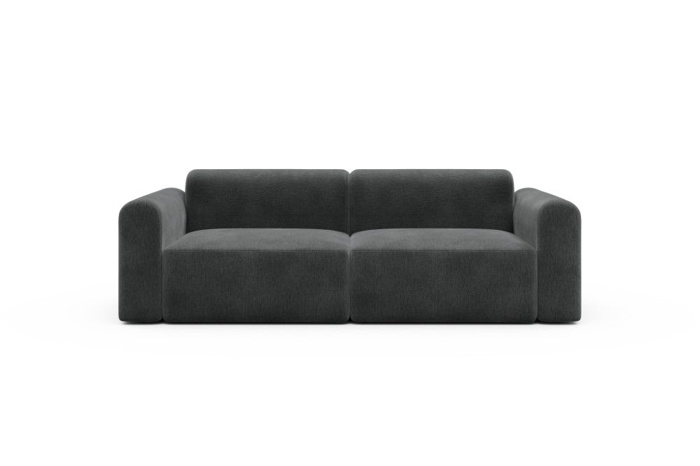 Rund Modular Sofa - Configurations 1 - B2L - 240 x 97 cm - 2,5 Seater - 811 Smooth Deep Warm Grey