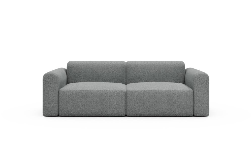 Rund Modular Sofa - Configurations 1 - B2L - 240 x 97 cm - 2,5 Seater - 819 Aivi Gravel Grey