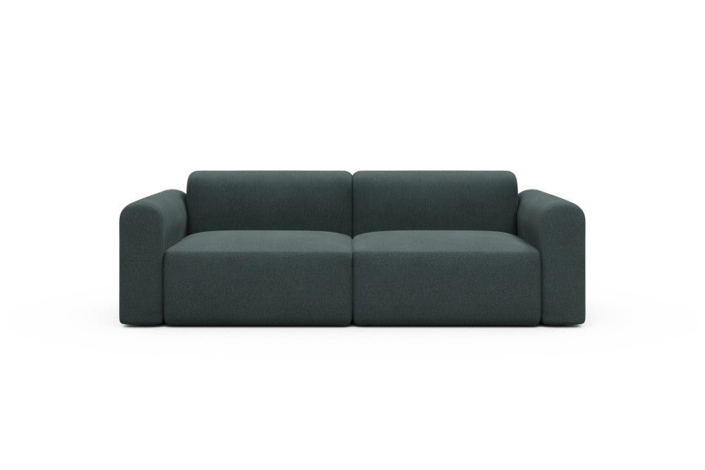 Rund Modular Sofa - Configurations 1 - B2L - 240 x 97 cm - 2,5 Seater - 851 Mahoga Dark Blue