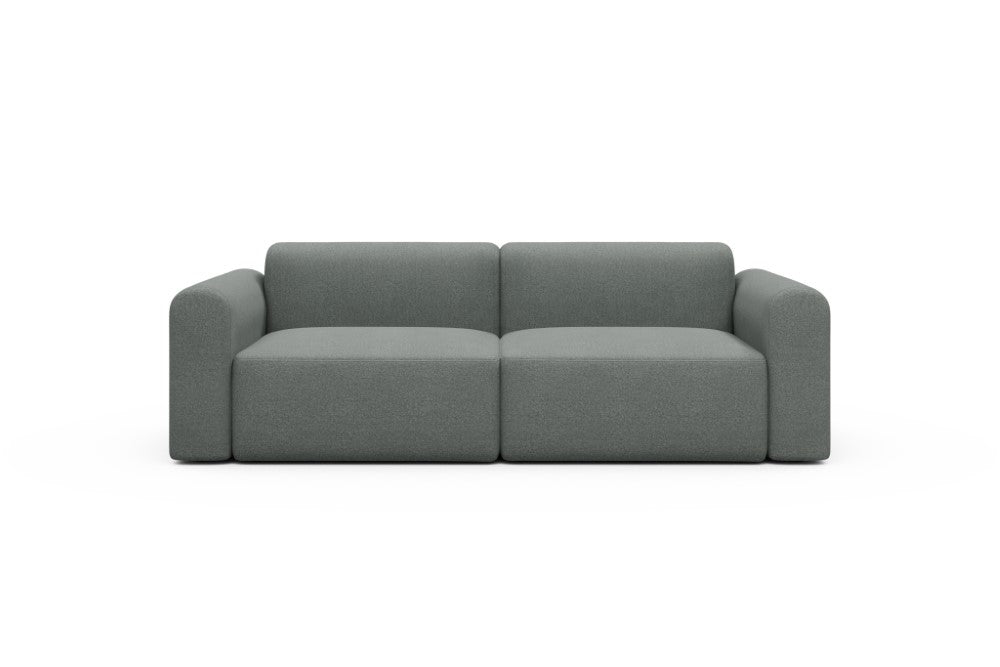 Rund Modular Sofa - Configurations 1 - B2L - 240 x 97 cm - 2,5 Seater - 853 Mahoga Dove Grey