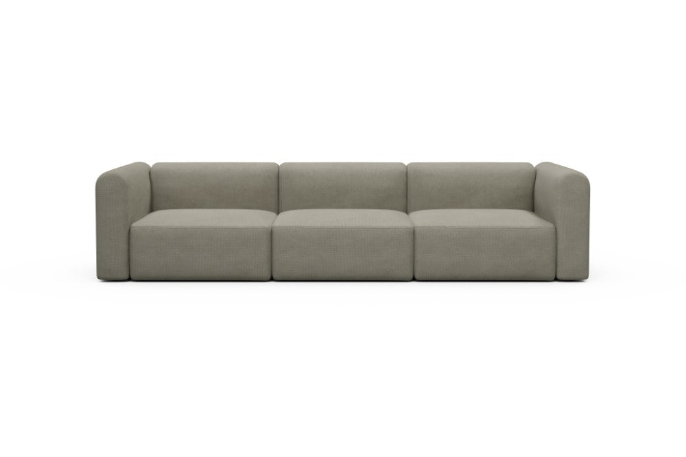 Rund Modular Sofa - Configurations 1 - B3H - 335 x 97 cm - 3,5 Seater - 765 Cura Oat